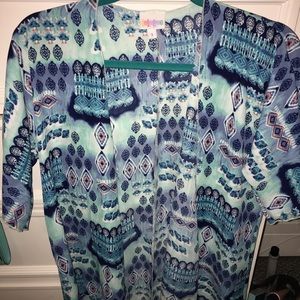 LULAROE Blue Bianka